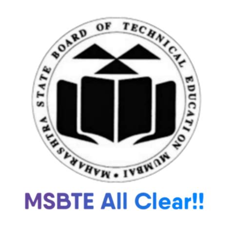 msbte all clear